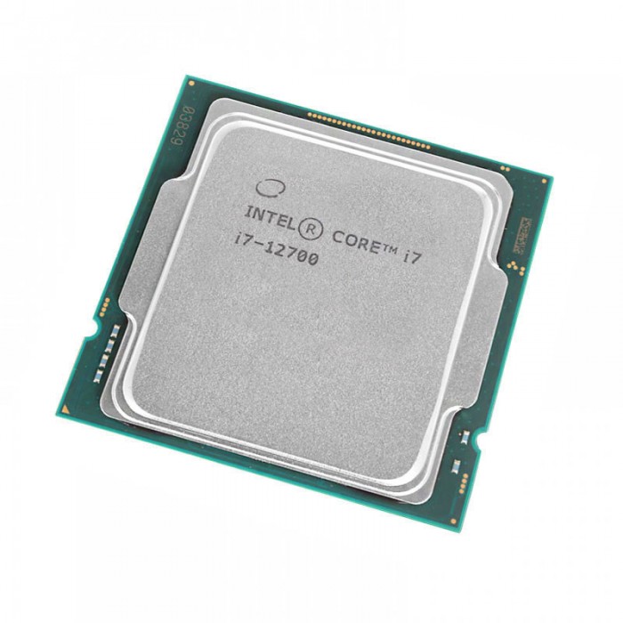 پردازنده کامپیوتر اینتل Core i7-12700 برای اجرای برنامه های تخصصی یا یک سیستم گیمینگ است.