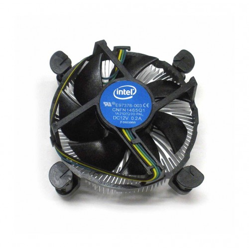 خنک کننده پردازنده اینتل Intel E97379-003 دارای قابلیت کنترل سرعت چرخش PWM بوده و ابعاد کلی آن برابر با 104x109x76 میلی متر است.