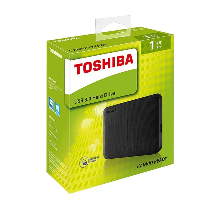 هارد دیسک اکسترنال توشیبا Toshiba Canvio Ready با ظرفیت 3 ترابایت