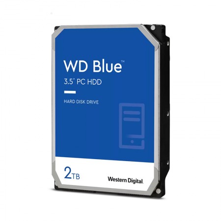 هارد دیسک اینترنال وسترن دیجیتال WD Blue با ظرفیت 2 ترابایت