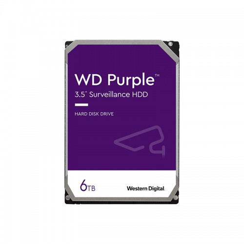 هارد دیسک اینترنال وسترن دیجیتال WD Purple با ظرفیت 6 ترابایت