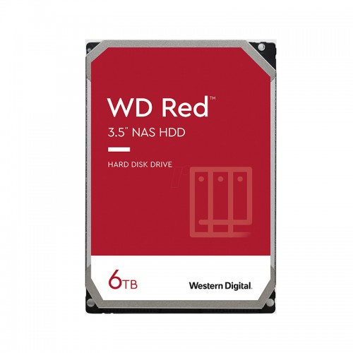 هارد دیسک اینترنال وسترن دیجیتال WD Red با ظرفیت 6 ترابایت
