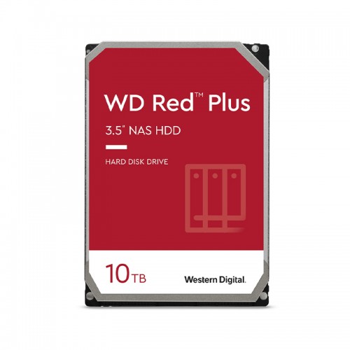 هارد دیسک اینترنال وسترن دیجیتال WD Red Plus با ظرفیت 10 ترابایت