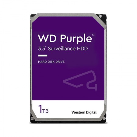 هارد دیسک اینترنال وسترن دیجیتال WD Purple WD10PURZ با ظرفیت 1 ترابایت