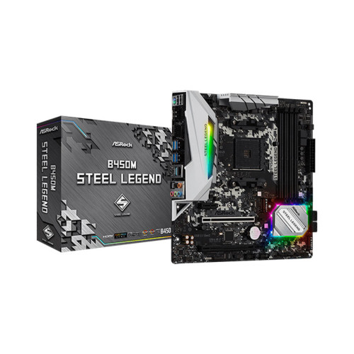 مادربرد ازراک ASRock B450M Steel Legend مادربرد ازراک ASRock B450M Steel Legend