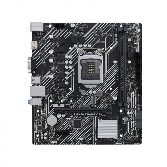 مادربرد کامپیوتر ایسوس PRIME H510M-K از یک چیپست Intel H510 و سوکت پردازنده LGA 1200 برخوردار است.
