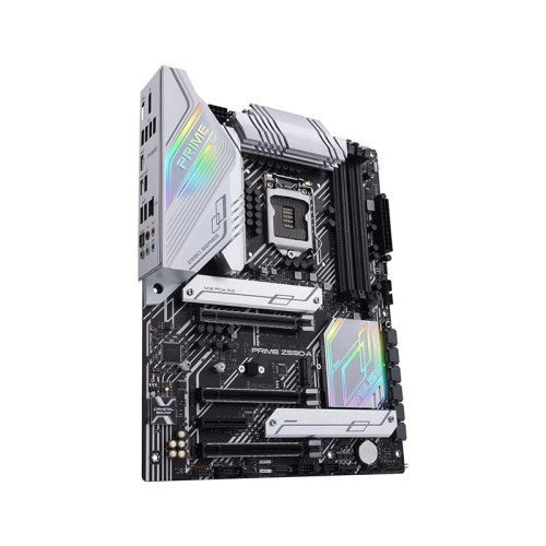 مادربرد ایسوس Asus PRIME Z590-A مادربرد کامپیوتر ایسوس Asus PRIME Z590-A به چهار اسلات PCI Express x1 و هدرهای RGB مجهز است.