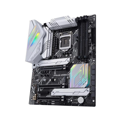 مادربرد ایسوس Asus PRIME Z590-A مادربرد کامپیوتر ایسوس Asus PRIME Z590-A به چهار اسلات PCI Express x1 و هدرهای RGB مجهز است.