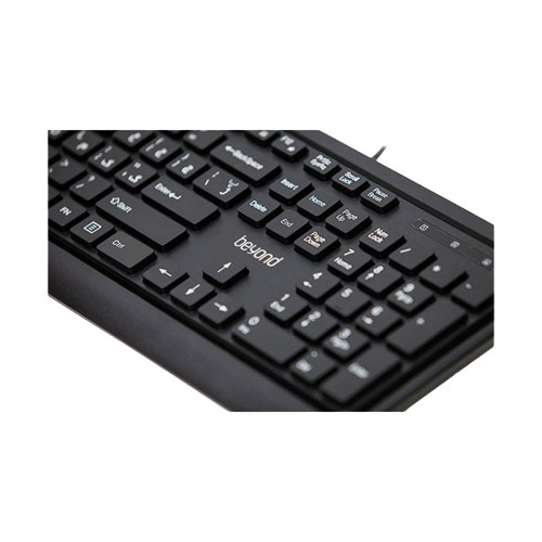 کیبورد و ماوس با سیم بیاند Beyond BMK-2990 ست ماوس و کیبورد با سیم بیاند BMK 2990 طراحی ظاهری زیبایی دارد و برای کارهای اداری و روزمره مناسب است.