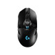 ماوس لاجیتک Logitech G903 Lightspeed قابلیت جداسازی چهار دکمه کناری از بدنه را دارد و افکت و رنگ نورپردازی این ماوس قابل تنظیم است.