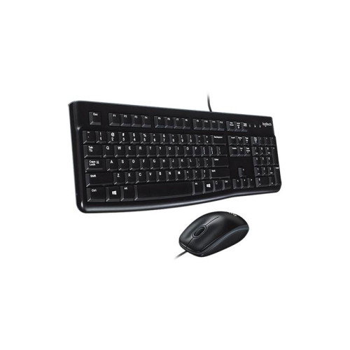 کیبورد و ماوس با سیم لاجیتک Logitech MK120 کیبورد و ماوس با سیم لاجیتک Logitech MK120