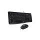کیبورد و ماوس با سیم لاجیتک Logitech MK120 کیبورد و ماوس با سیم لاجیتک Logitech MK120
