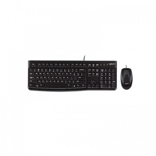 کیبورد و ماوس با سیم لاجیتک Logitech MK120 کیبورد و ماوس با سیم لاجیتک Logitech MK120