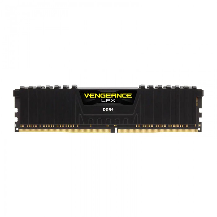 رم کامپیوتر کورسیر Vengeance LPX DDR4 16GB 3200MHz CL16 به روکش آلومینیومی برای دفع گرما مجهز است.