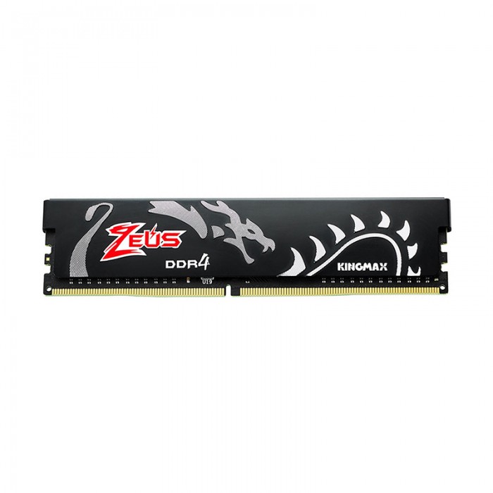 حافظه رم کینگ مکس Zeus Dragon DDR4 16GB 3000MHz CL16 جلوه ای خاص و زیبا به سیستم های گیمینگ می دهد.