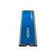حافظه اس اس دی ای دیتا Adata Legend 710 M.2 2280 با ظرفیت 256 گیگابایت و هیت سینک آبی رنگ