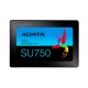 حافظه SSD اینترنال ADATA SU750 256GB دارای وزن 47.5 گرم است و از فرم فاکتور 2.5 اینچ بهره می برد. 