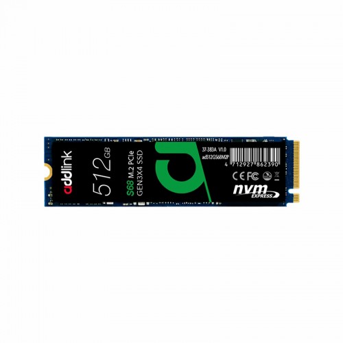 حافظه اس اس دی اینترنال ادلینک Addlink S68 NVMe M.2 512GB