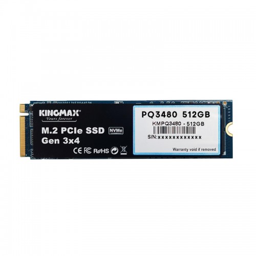 حافظه اس اس دی اینترنال کینگ مکس Kingmax PQ3480 NVMe M.2 512GB اس اس دی Kingmax PQ3480 NVMe M.2 512GB با کانکتور M.2 2280 سازگار است و از میانگین عمر 2 میلیون ساعت نیز بهره می برد.