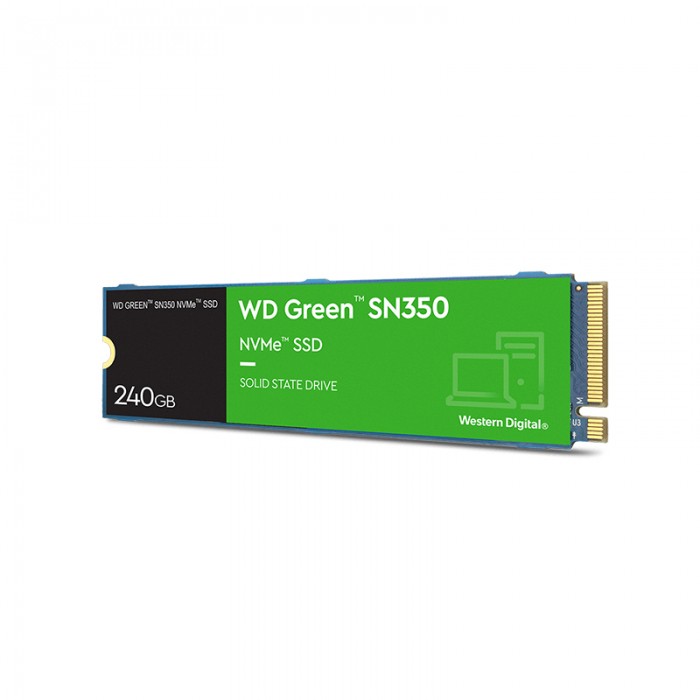 حافظه SSD وسترن دیجیتال Green SN350 NVMe 240GB طول عمر بالایی دارد و با نرم افزار WD SSD Dashboard سازگار است.