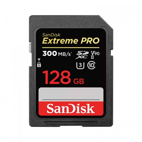 کارت حافظه سن دیسک SanDisk Extreme Pro 128GB SDXC UHS-II