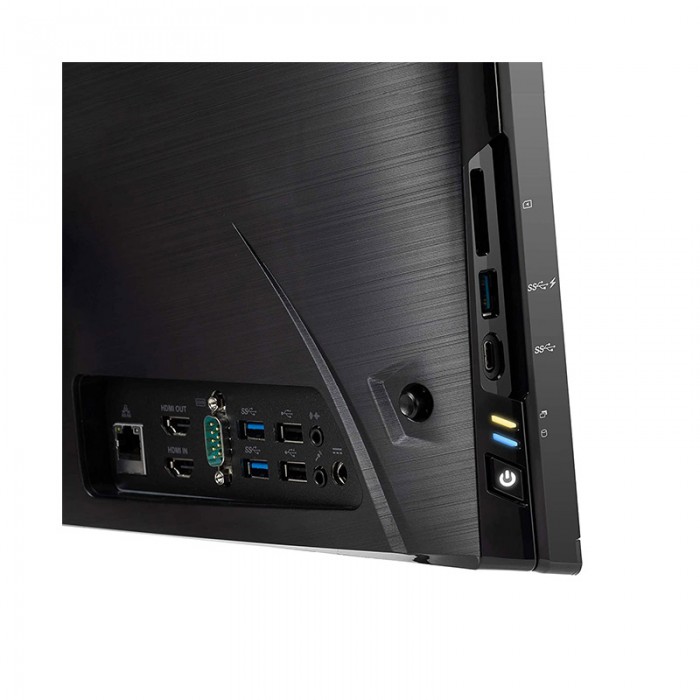کامپیوتر همه کاره ام اس آی Pro 22X 10M دارای یک پایه مثلثی است و ظاهری زیبا و مدرن دارد.