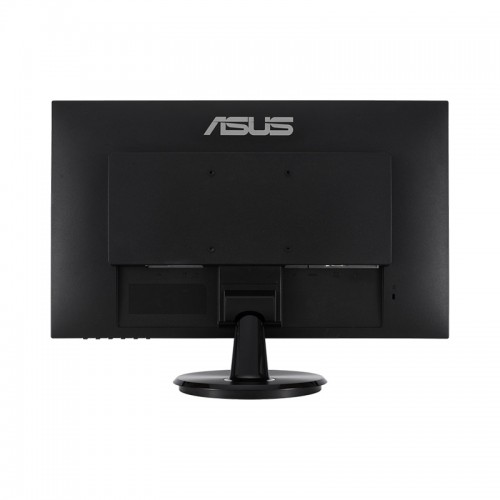 مانیتور ایسوس Asus VA24DQ مانیتور 24 اینچ ایسوس Asus VA24DQ دارای رنگ مشکی و قاب های باریک است و بر روی صفحه آن چشم انسان با عبارت Eye Care دیده می شود