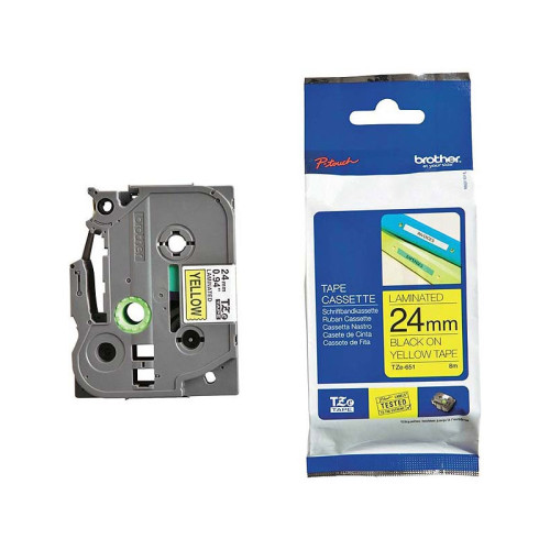 لیبل لمینتی برادر Brother tz-651 لیبل لمینتی برادر Brother tz-651