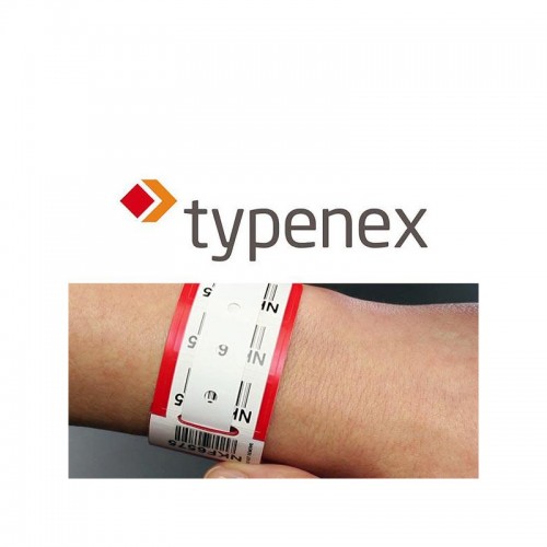 دستبند بیمارستانی لیزری Typenex AdminBand Laser