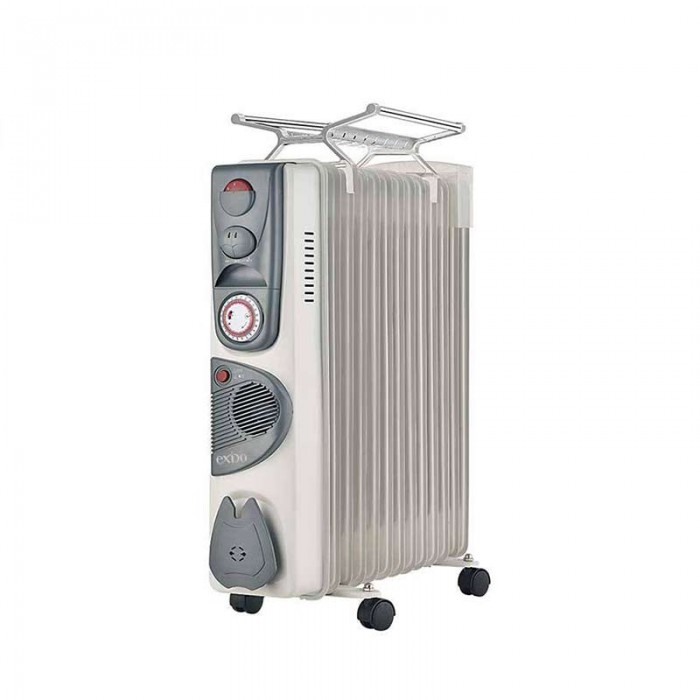 شوفاژ برقی اگزیدو EOH-9613 برای گرمایش اتاق هایی با متراژ 15 تا 20 متر مربع انتخاب مناسبی است.