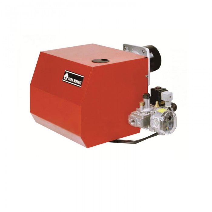 مشعل گازوئیلی پارس مشعل PMN1-PLO-118 برای استفاده در موتورخانه های کوچک ساختمان های مسکونی و اداری است.