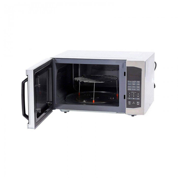 مایکروویو مایدیا EG142A5L به دلیل ظرفیت بالای 42 لیتری برای پختن غذا در ظرف های بزرگ مناسب است.