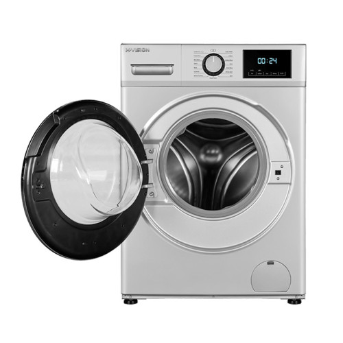 ماشین لباسشویی درب از جلو ایکس ویژن مدل WH94-ASI/AWI ظرفیت 9 کیلوگرم ماشین لباسشویی ایکس ویژن WH94-ASI/AWI یک صفحه نمایش LED دارد که می توانید از طریق آن تنظیمات را انجام دهید.