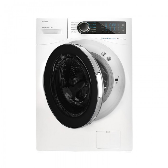 ماشین لباسشویی دوو DWK-9000C به سیستم اسپری مستقیم آب و مواد شوینده به تمامی قسمت های محفظه شستشو مجهز است.