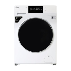 ماشین لباسشویی درب از جلو جی پلاس مدل GWM-KD1049W ظرفیت 10.5 کیلوگرم