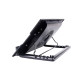 پایه خنک کننده پی نت P NET P-701 خنک کننده لپ تاپ پی نت مدل P 701 دارای ظاهری ارگونومیک است و قابلیت تنظیم ارتفاع در 4 حالت و زاویه مختلف را دارد.