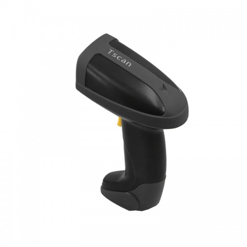 بارکد خوان بی سیم تی اسکن Tscan TS-22 بارکدخوان تی اسکن TS-22 از نوع تفنگی دستی است و از طریق دانگل USB به پایانه فروشگاهی متصل می شود.