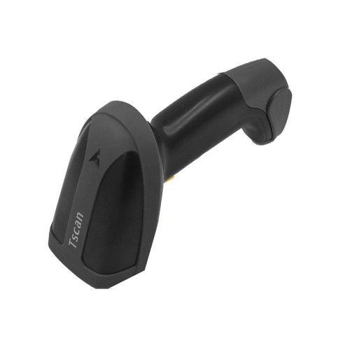 بارکد خوان بی سیم تی اسکن Tscan TS-22 بارکدخوان تی اسکن TS-22 از نوع تفنگی دستی است و از طریق دانگل USB به پایانه فروشگاهی متصل می شود.