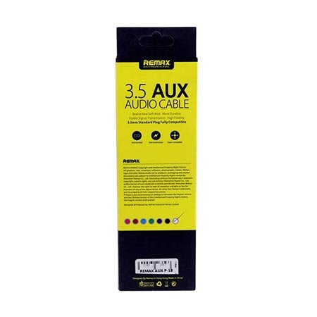 کابل صدا Aux ریمکس Remax P-18 طول 1 متر