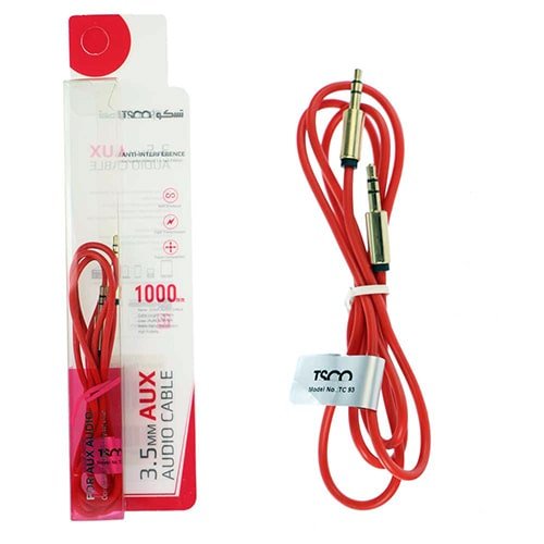 کابل صدا AUX تسکو TSCO TC 93 طول 1 متر 