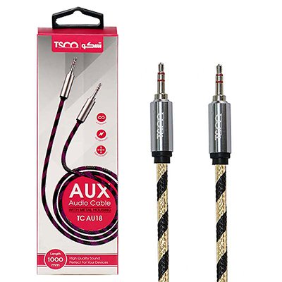 کابل صدا AUX تسکو TSCO TC AU18 طول 1 متر