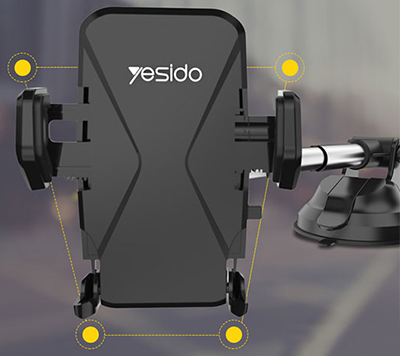 قابلیت و مشخصات هولدر موبایل یسیدو C40