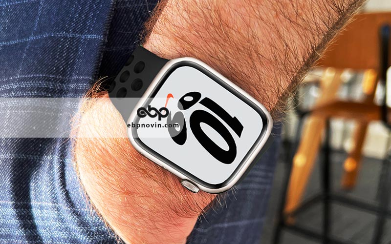 اپل واچ سری 7 نایک مدل 41mm Nike Sport Band