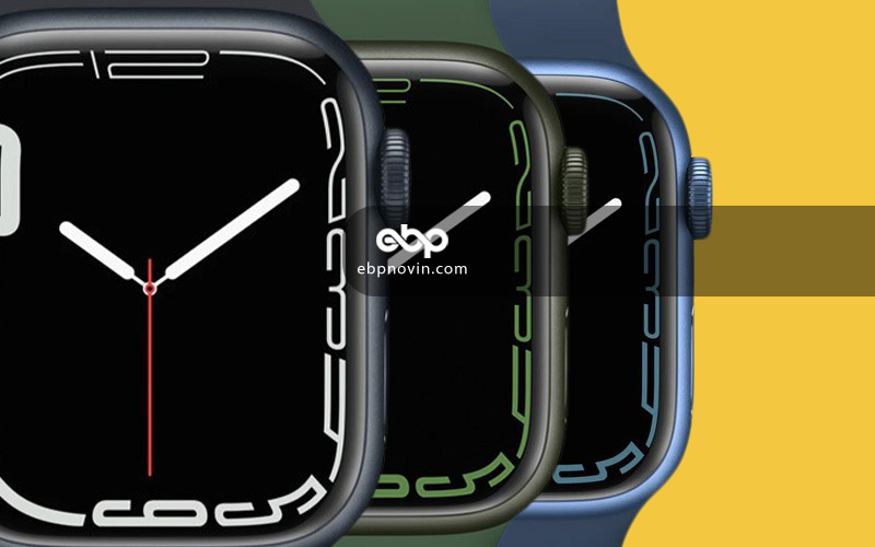 طراحی و ساخت ساعت هوشمند اپل Series 7 41mm