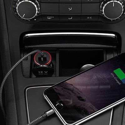 مشخصات و کارایی شارژر فندکی ماشین انکر A2310 Powerdrive 2