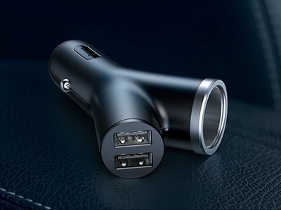 مشخصات و کارایی شارژر فندکی ماشین باسئوس BSC-C16N