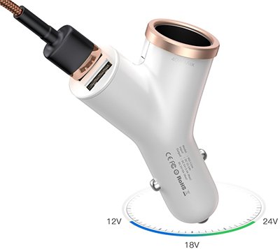 شارژر فندکی باسئوس Baseus BSC-C16N
