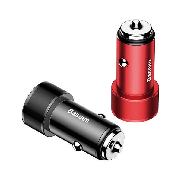 مشخصات و کارایی شارژر فندکی ماشین باسئوس Small Screw