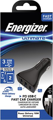 مشخصات و کارایی شارژر فندکی ماشین انرجایزر DC21PGUCC3
