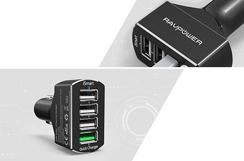 مشخصات و کارایی شارژر فندکی ماشین راوپاور RP-VC003